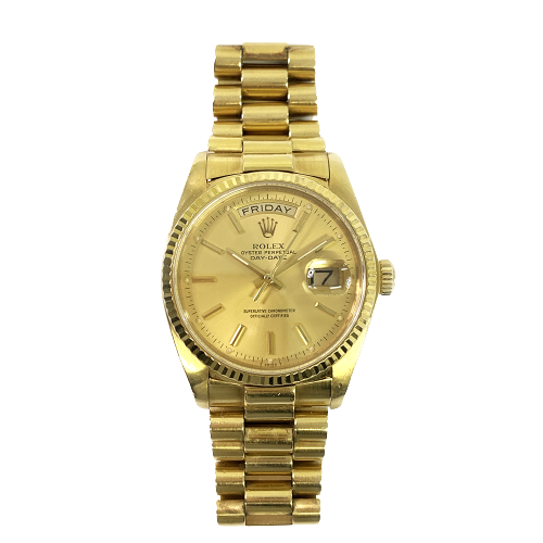 Rolex Oyster Perpetual 18038 Champagne Dial