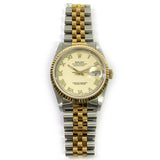Rolex Datejust 116233 Ivory Roman Pyramid Jubilee
