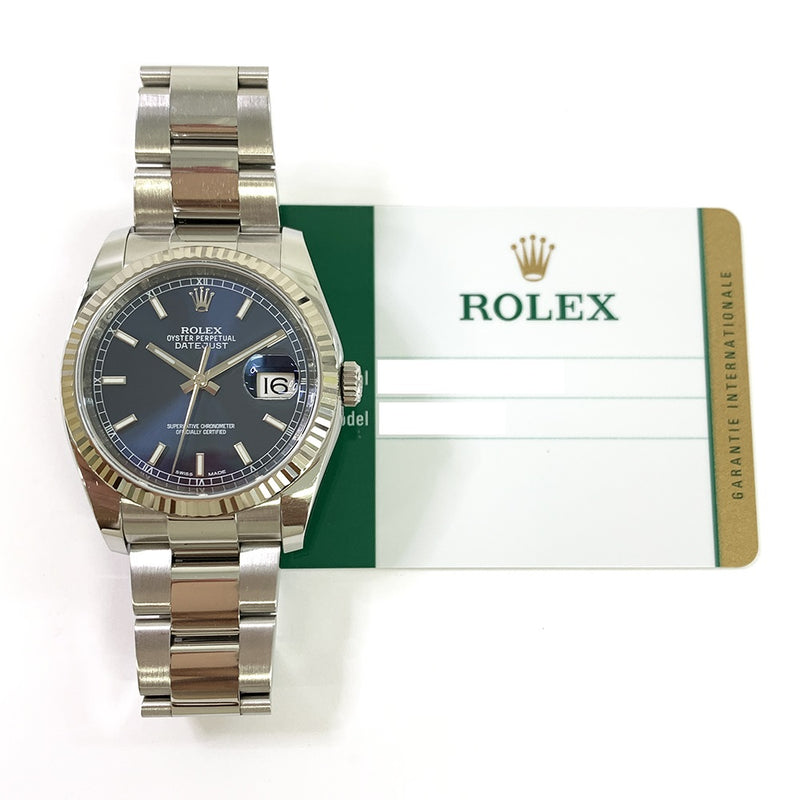 Rolex Datejust 116234 Blue Dial