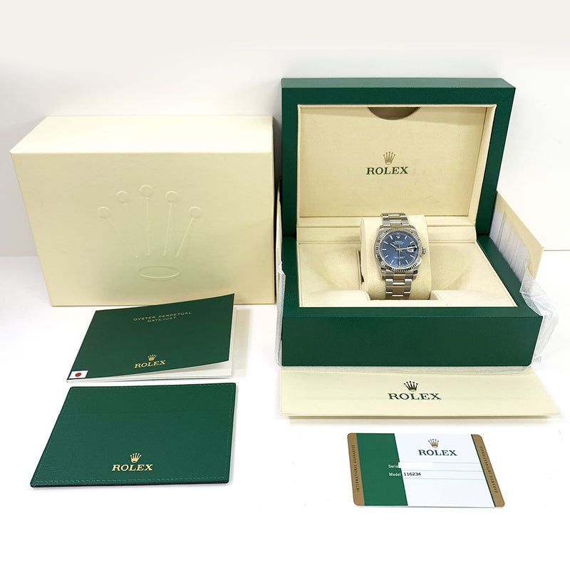 Rolex Datejust 116234 Blue Dial