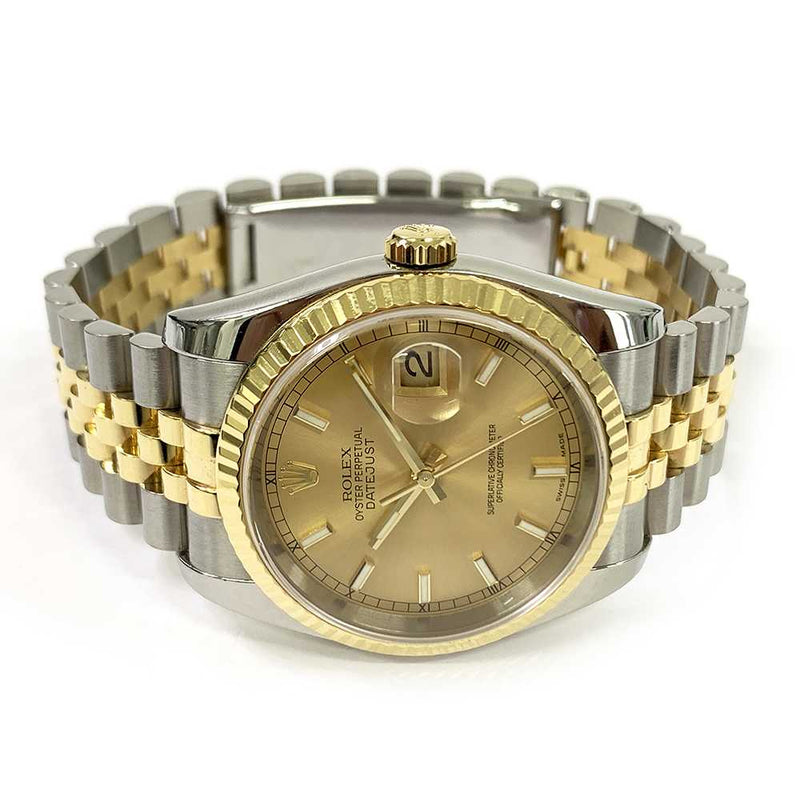 Rolex Datejust 116233 Champagne Jubilee