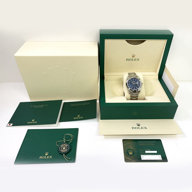 Rolex Datejust 126300 Blue Dial