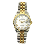 Rolex Datejust 12623 White Roman Dial