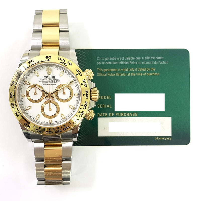 Rolex Cosmograph Daytona 116503 White Dial