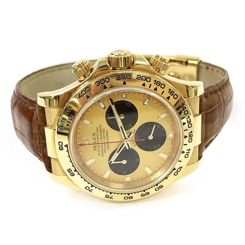 Rolex Cosmograph Daytona 116518LN Black/Champagne Dial