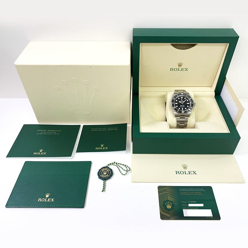 Rolex Submariner 124060 Black Dial