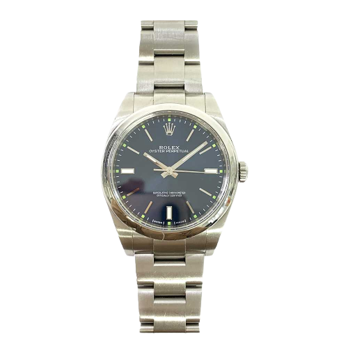 Rolex Oyster perpetual 114300 Blue Dial