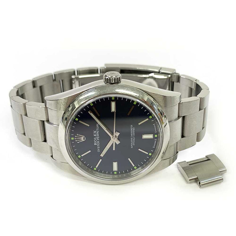 Rolex Oyster perpetual 114300 Blue Dial