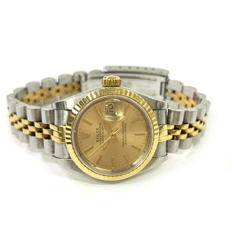 Rolex Lady-Datejust 69173 Champagne Dial