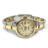 Rolex Datejust 69163 Silver Fluted Dial