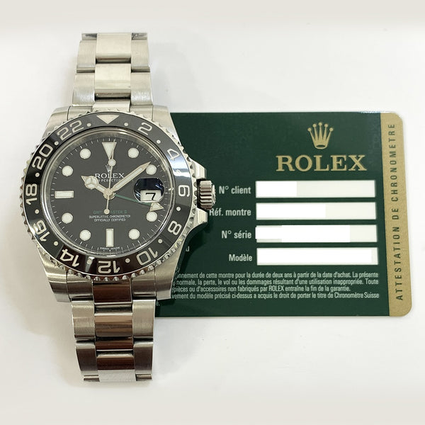 Rolex Gmt-Master 116710LN Black Dial