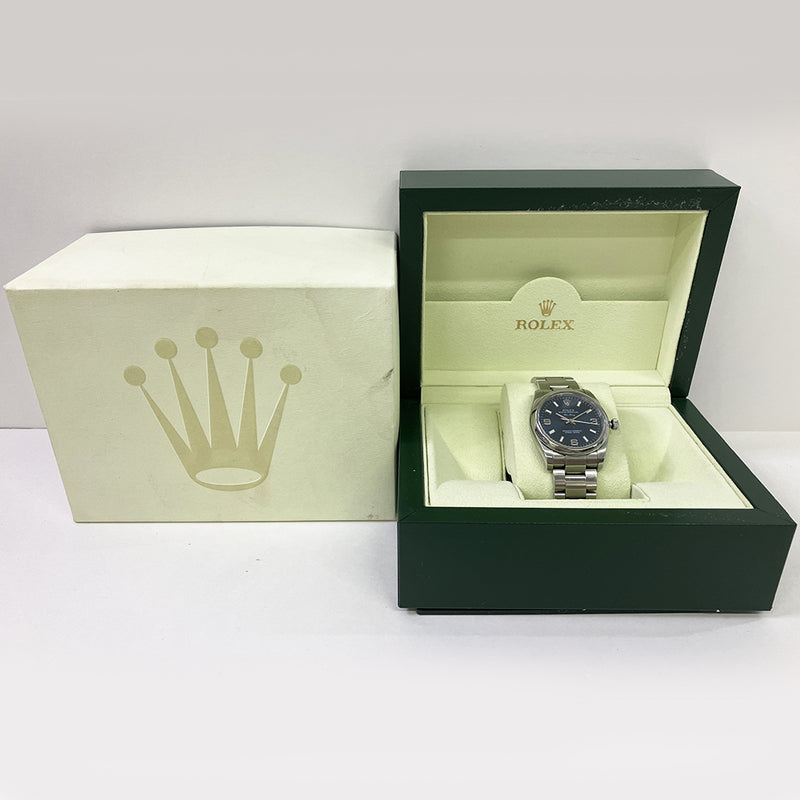Rolex Oyster Perpetual 114300 Blue Dial