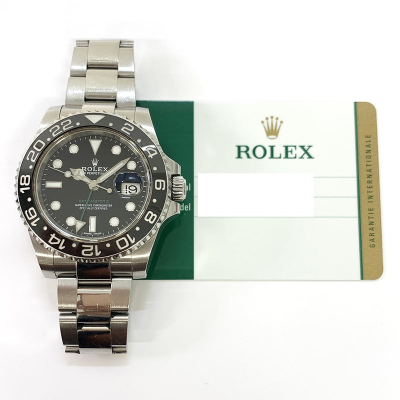 Rolex Gmt-Master 116710LN Black Dial