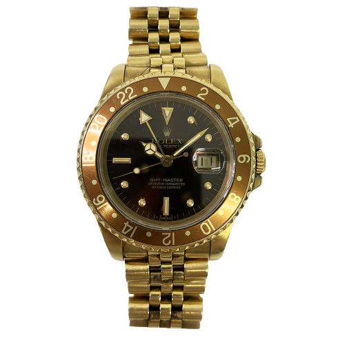 Rolex Gmt-Master 16758 Brown Nipple Dial