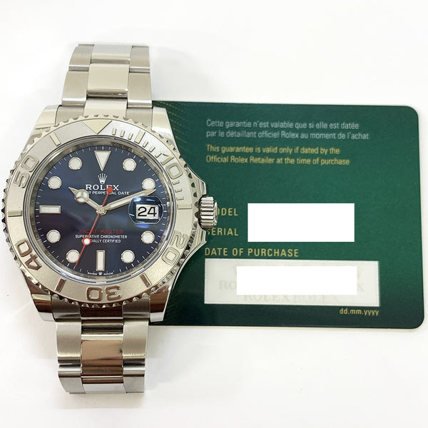 Rolex Yacht Master Blue Dial 126622