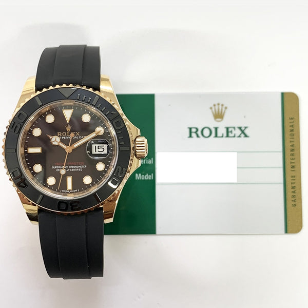Rolex Yacht-Master 116655 Black Dial