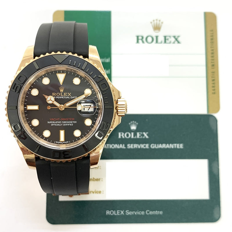 Rolex Yacht-Master 116655 Black Dial