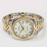 Rolex Datejust 116233 White Roman Dial