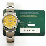 Rolex Oyster Perpetual 277200 Yellow Dial