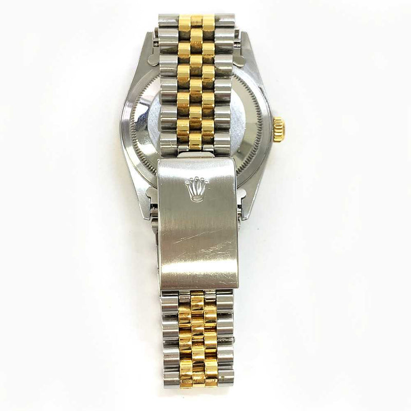 Rolex Datejust 16233 White Mop Roman Dial