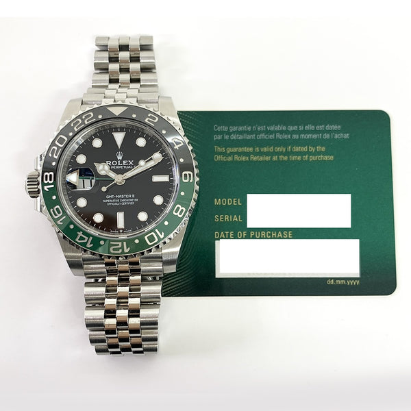 Rolex Gmt-Master 126720VTNR Sprite Dial