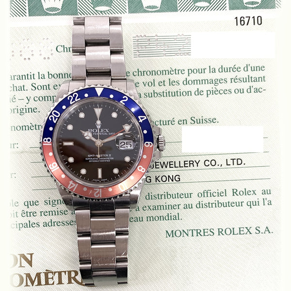 Rolex Gmt-Master 16710 Pepsi Dial
