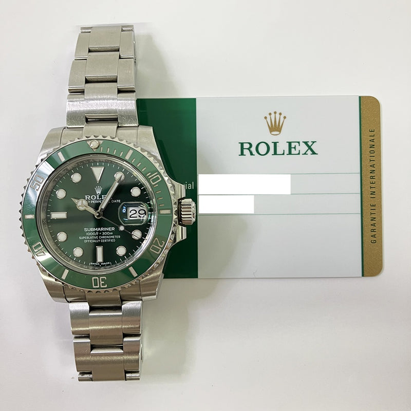 Rolex Submariner Date 116610LV HULK