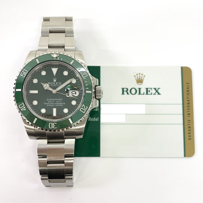 Rolex Submariner Date 116610LV HULK