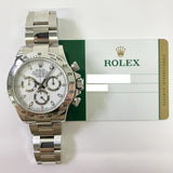 Rolex Cosmograph Daytona 116520 White Dial