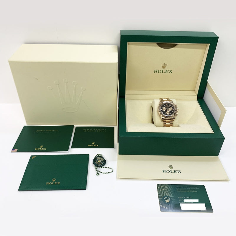 Rolex Cosmograph Daytona 116505 Black Dial