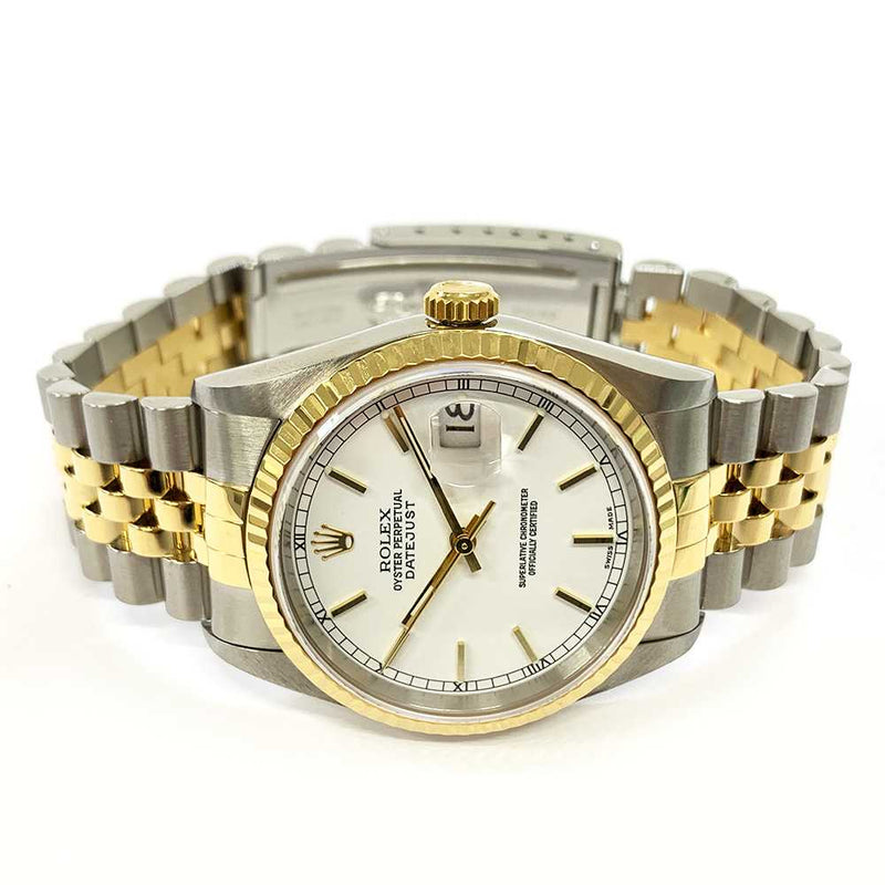 Rolex Datejust 116233 White Roman Dial