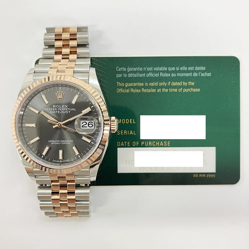 Rolex Datejust 126231 Slate Dial