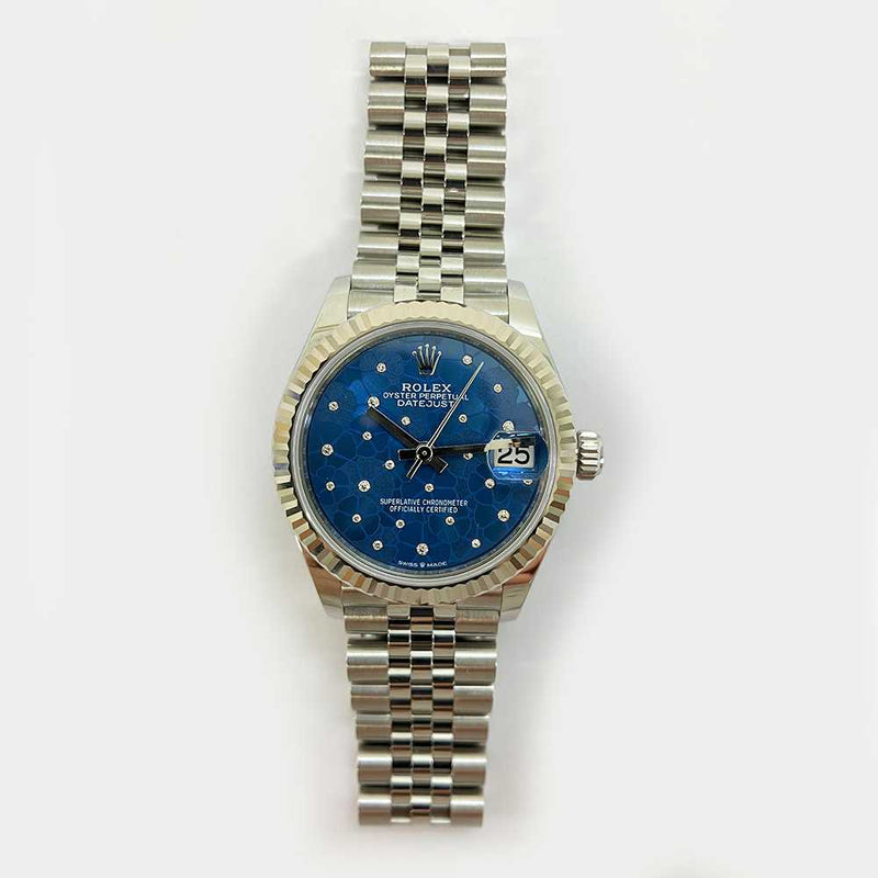 Rolex Datejust 278274 Blue Flower Diamond DIal