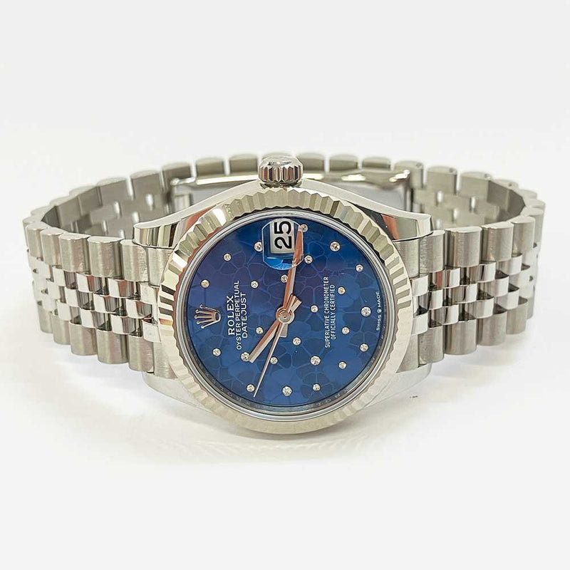 Rolex Datejust 278274 Blue Flower Diamond DIal