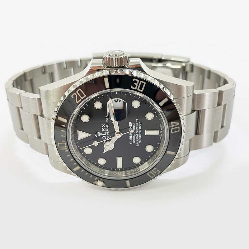 SUBMARINER DATE 41MM BLACK DIAL BLACK CERAMIC BEZEL STAINLESS STEEL