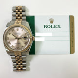 Rolex Datejust 116231 Pink Roman Jubilee