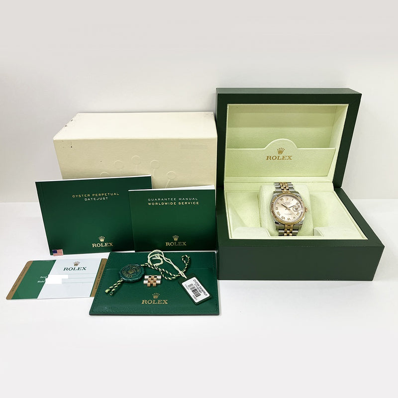 Rolex Datejust 116231 Pink Roman Jubilee