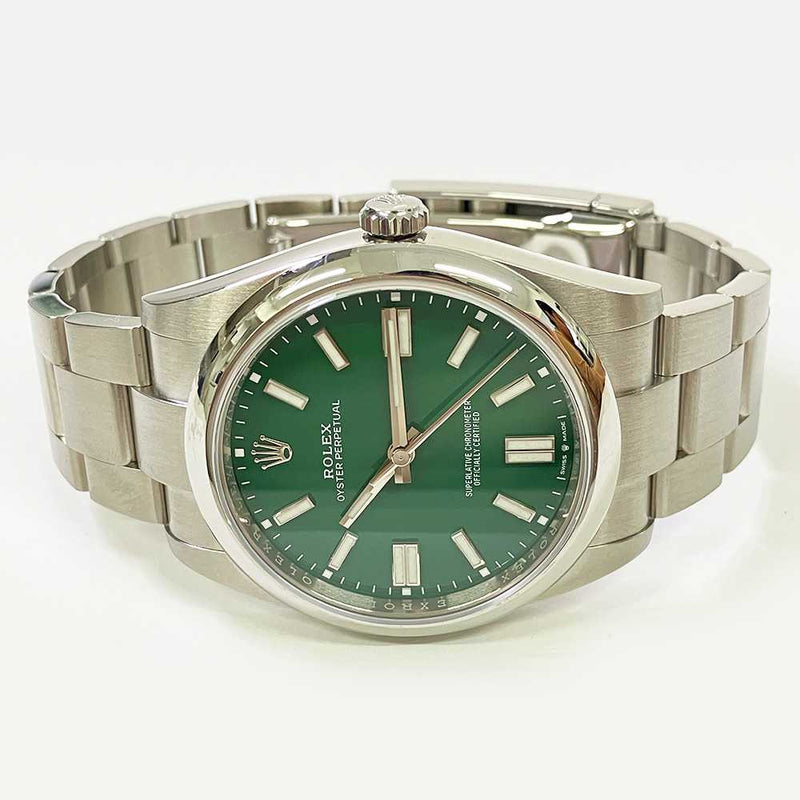 Rolex Oyster Perpetual 124300 Green Dial