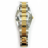 DATEJUST 36MM CHAMPAGNE DIAL DOMED BEZEL OYSTER BRACELET STAINLESS STEEL AND YELLOW GOLD