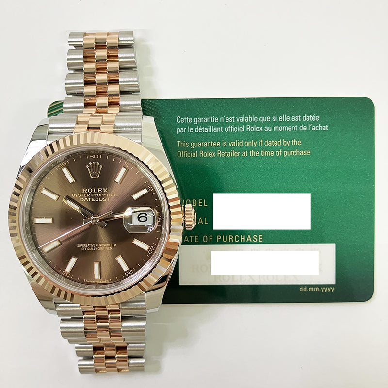 Rolex Datejust 126331 Chocolate Dial