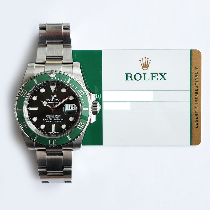 Rolex Submariner Date 116610LV Hulk – CHRONONATION