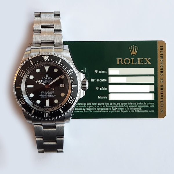 Rolex Deepsea 116660 Black Dial