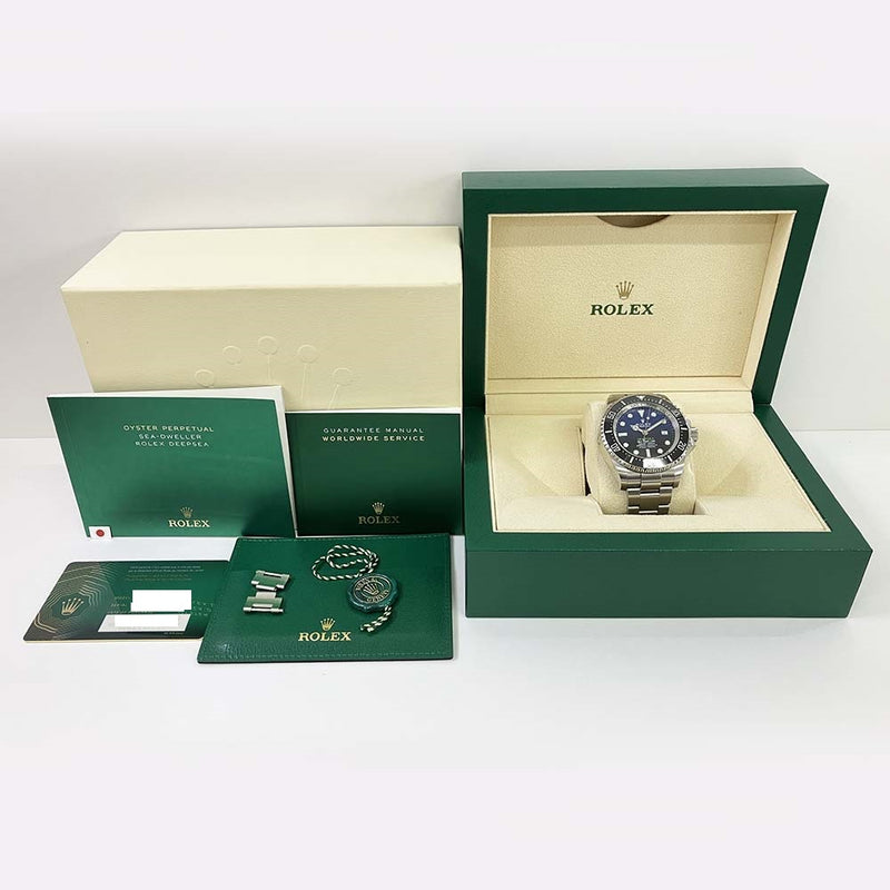 Rolex Deepsea 126660 Diamond Blue Dial