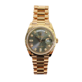 Rolex Day Date 128235 Slate Diamond Dial