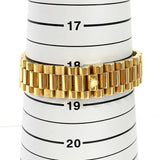 DAY-DATE 36MM CHAMPAGNE DIAL FLUTED BEZEL PRESIDENT BRACELET YELLOW GOLD