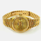 Rolex Datejust 69178 Champagne Diamond Dial