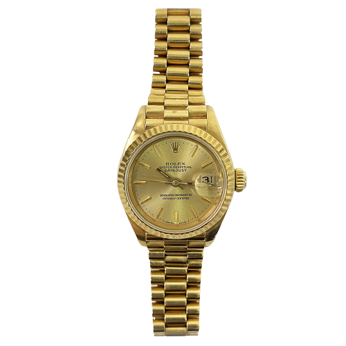 Rolex Datejust 69178 Champagne Diamond Dial