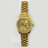 Rolex Datejust 69178 Champagne Diamond Dial