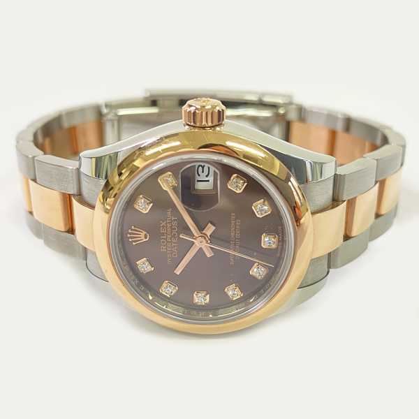 Datejust 279161 Chocolate Diamond Dial