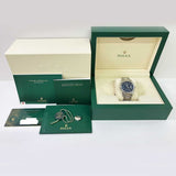 Datejust 126200 Blue Fluted Dial